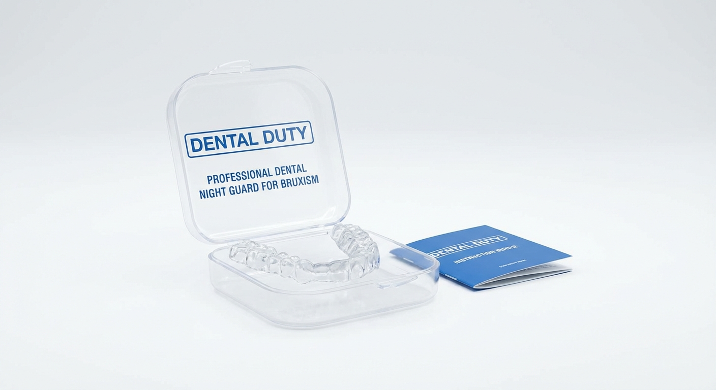 Dental Duty Professional dental night guard for bruxism and jaw clenching